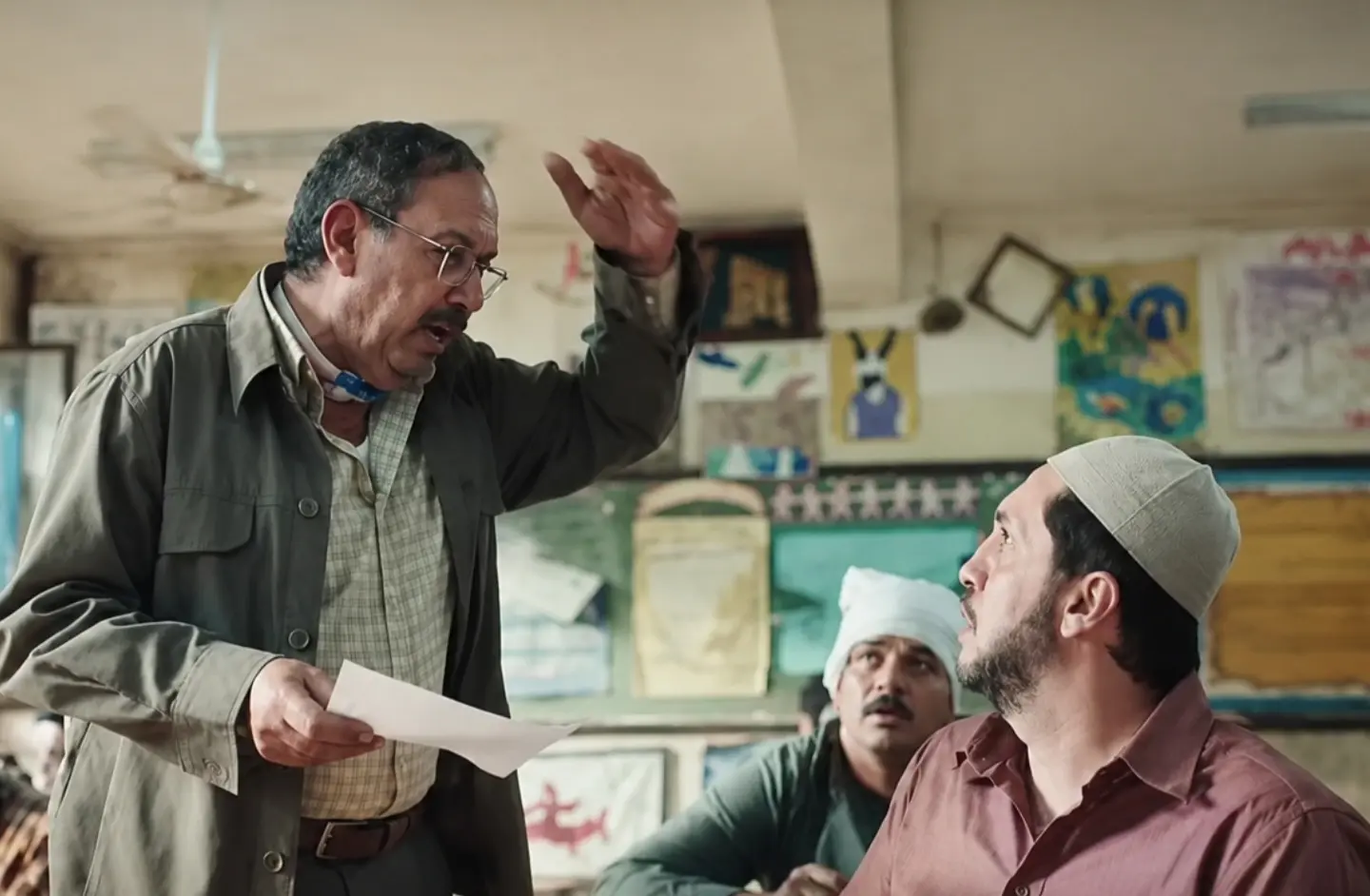 لجنة الامتحان في فيلم برشامة 
