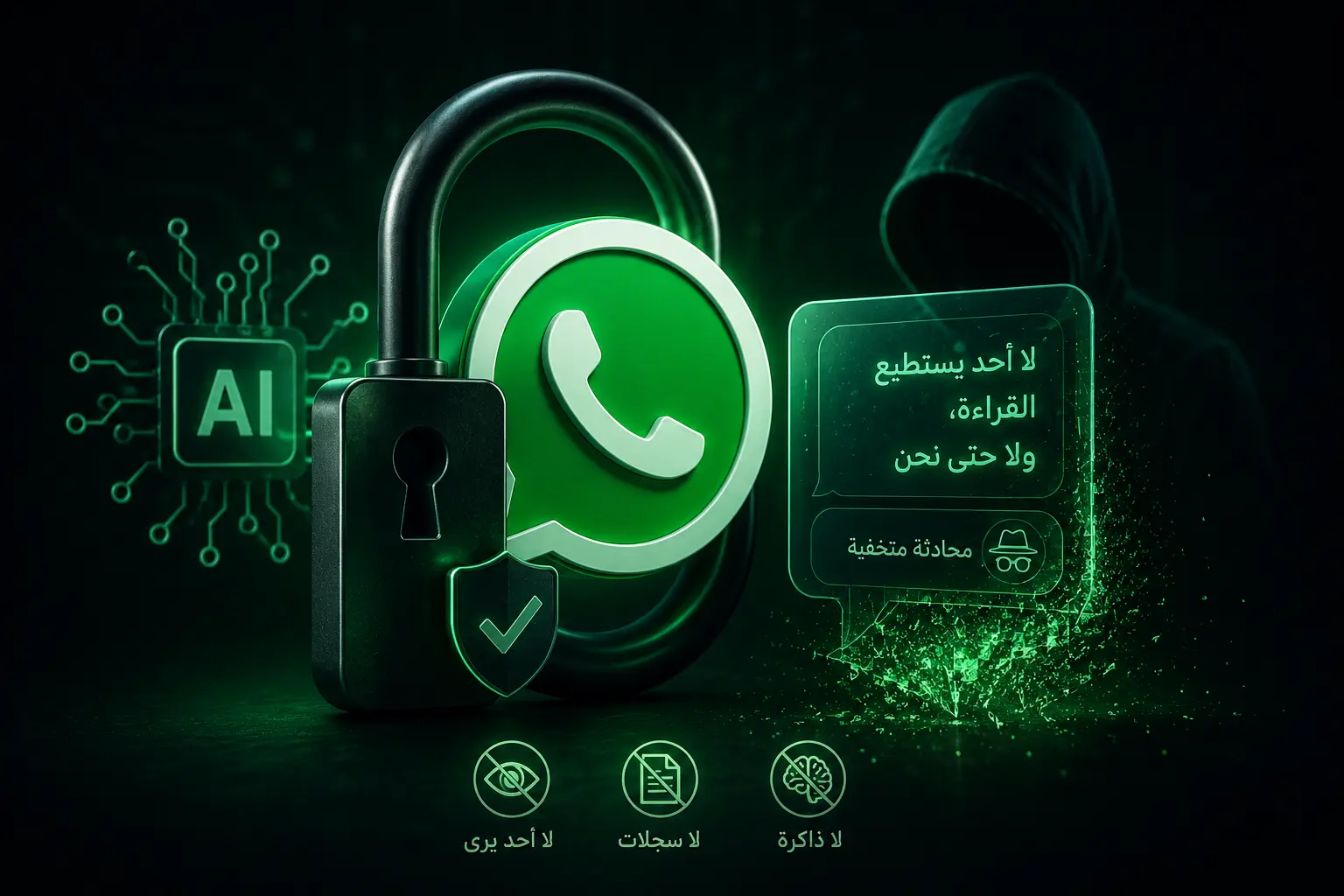 ماذا تعني المحادثة المتخفية فعلياً؟